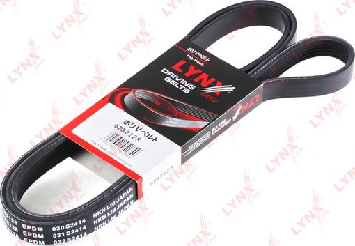 LYNXauto 6PK2128 - V-Ribbed Belt autospares.lv