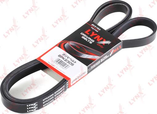 LYNXauto 6PK2305 - V-Ribbed Belt autospares.lv