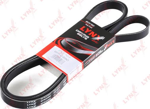 LYNXauto 6PK2380 - V-Ribbed Belt autospares.lv