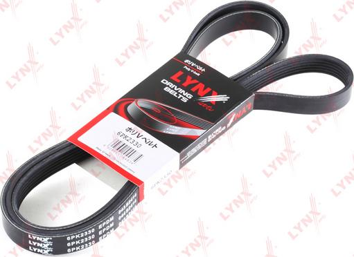 LYNXauto 6PK2330 - V-Ribbed Belt autospares.lv