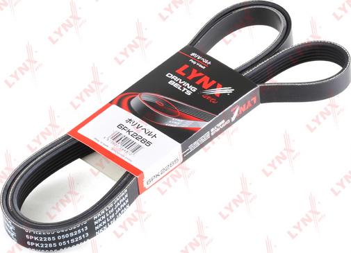 LYNXauto 6PK2285 - V-Ribbed Belt autospares.lv