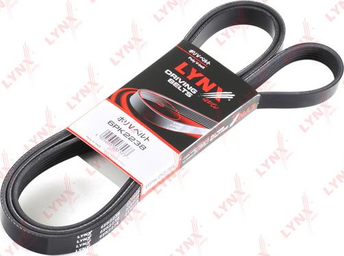 LYNXauto 6PK2238 - V-Ribbed Belt autospares.lv