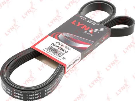 LYNXauto 6PK2220 - V-Ribbed Belt autospares.lv