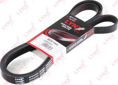 LYNXauto 6PK2223 - V-Ribbed Belt autospares.lv