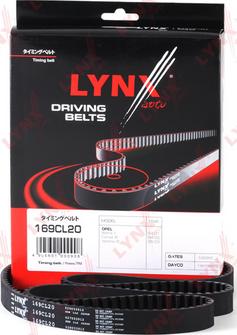 LYNXauto 169CL20 - Timing Belt autospares.lv