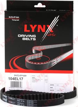 LYNXauto 104EL17 - Timing Belt autospares.lv