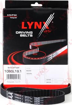 LYNXauto 106GL19.1 - Timing Belt autospares.lv