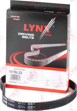 LYNXauto 107BL22 - Timing Belt autospares.lv