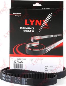 LYNXauto 117FL22 - Timing Belt autospares.lv