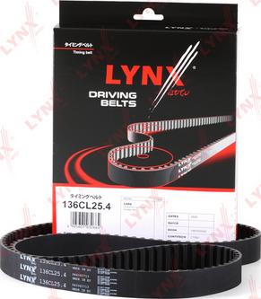 LYNXauto 136CL25.4 - Timing Belt autospares.lv