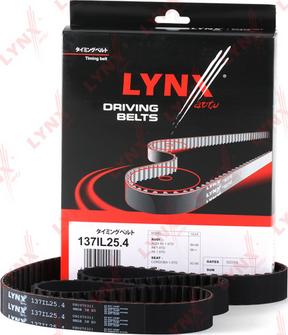 LYNXauto 137IL25.4 - Timing Belt autospares.lv