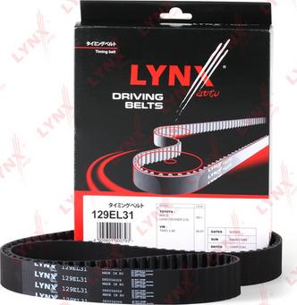 LYNXauto 129EL31 - Timing Belt autospares.lv