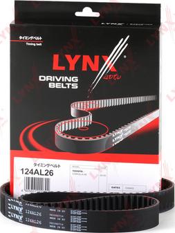 LYNXauto 124AL26 - Timing Belt autospares.lv