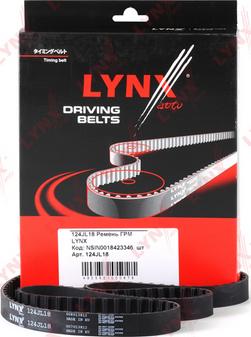 LYNXauto 124JL18 - Timing Belt autospares.lv