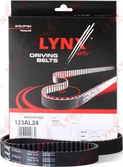 LYNXauto 123AL24 - Timing Belt autospares.lv