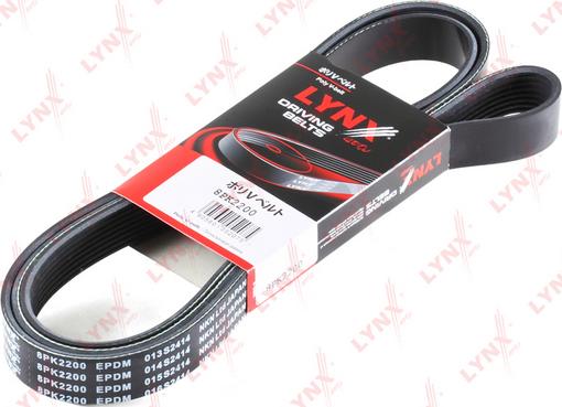 LYNXauto 8PK2200 - V-Ribbed Belt autospares.lv