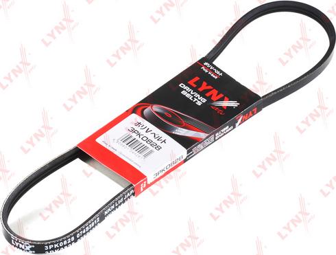 LYNXauto 3PK0828 - V-Ribbed Belt autospares.lv