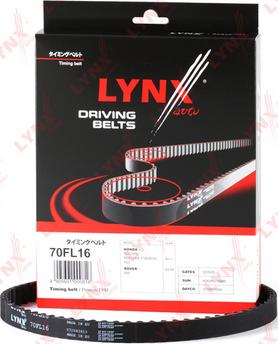 LYNXauto 70FL16 - Timing Belt autospares.lv
