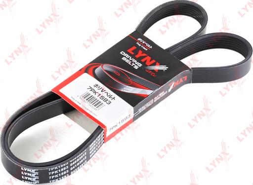 LYNXauto 7PK1593 - V-Ribbed Belt autospares.lv