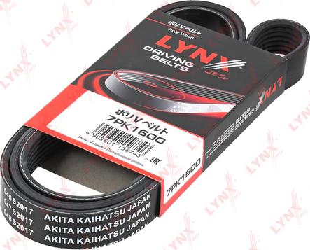 LYNXauto 7PK1600 - V-Ribbed Belt autospares.lv