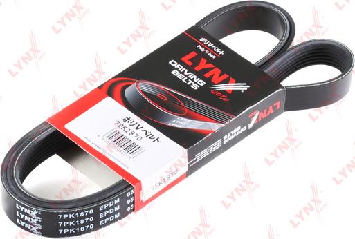 LYNXauto 7PK1870 - V-Ribbed Belt autospares.lv