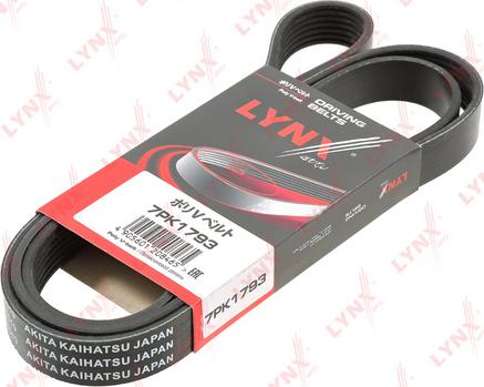 LYNXauto 7PK1793 - V-Ribbed Belt autospares.lv