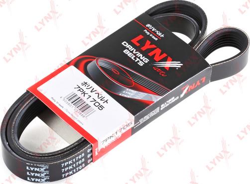 LYNXauto 7PK1705 - V-Ribbed Belt autospares.lv