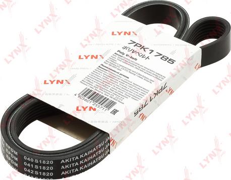 LYNXauto 7PK1785 - V-Ribbed Belt autospares.lv