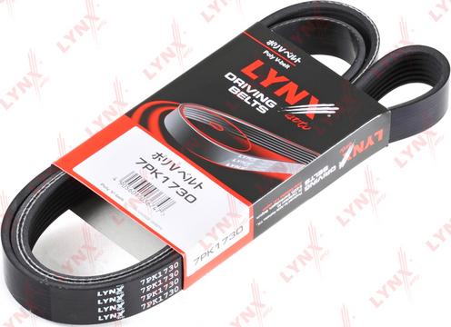 LYNXauto 7PK1730 - V-Ribbed Belt autospares.lv