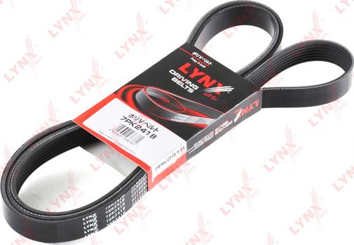 LYNXauto 7PK2418 - V-Ribbed Belt autospares.lv