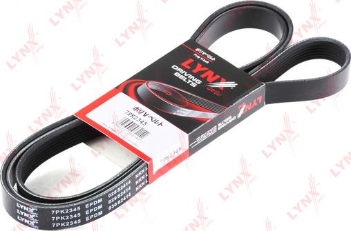 LYNXauto 7PK2345 - V-Ribbed Belt autospares.lv