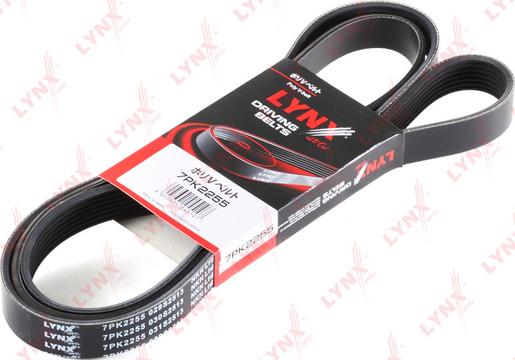 LYNXauto 7PK2255 - V-Ribbed Belt autospares.lv