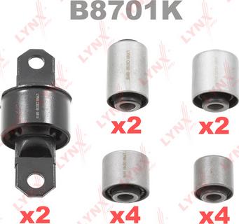 LYNXauto B8701K - Bush of Control / Trailing Arm autospares.lv