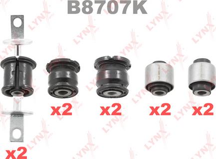 LYNXauto B8707K - Bush of Control / Trailing Arm autospares.lv