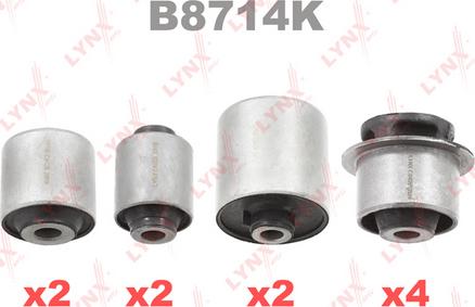 LYNXauto B8714K - Bush of Control / Trailing Arm autospares.lv