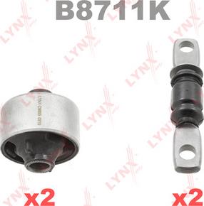 LYNXauto B8711K - Bush of Control / Trailing Arm autospares.lv