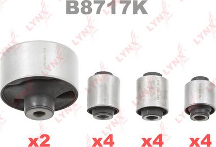 LYNXauto B8717K - Bush of Control / Trailing Arm autospares.lv