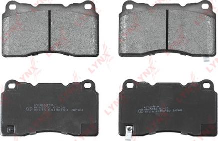 LYNXauto BD-5530 - Brake Pad Set, disc brake autospares.lv