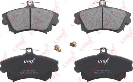 LYNXauto BD-5522 - Brake Pad Set, disc brake autospares.lv