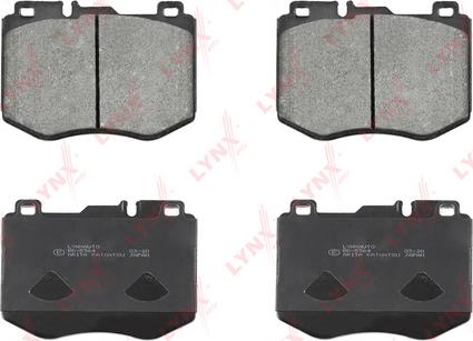 LYNXauto BD-5364 - Brake Pad Set, disc brake autospares.lv