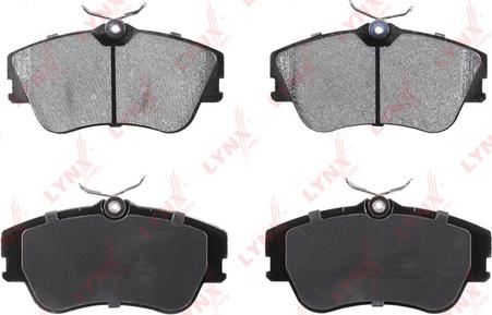 LYNXauto BD-8022 - Brake Pad Set, disc brake autospares.lv