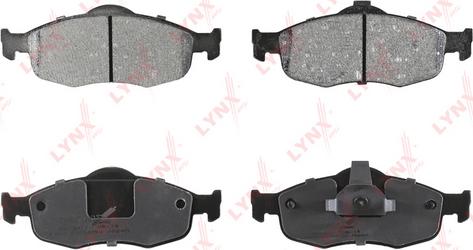 LYNXauto BD-3011 - Brake Pad Set, disc brake autospares.lv