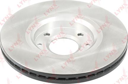 LYNXauto BN-1015 - Brake Disc autospares.lv