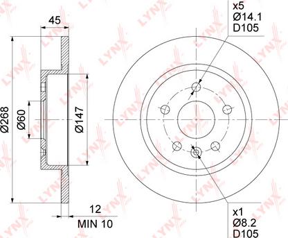 Textar 24.0112-0188.1 - Brake Disc autospares.lv