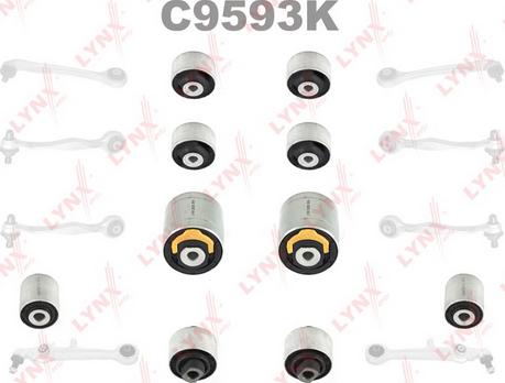 LYNXauto C9593K - Bush of Control / Trailing Arm autospares.lv