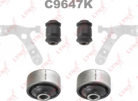 LYNXauto C9647K - Bush of Control / Trailing Arm autospares.lv