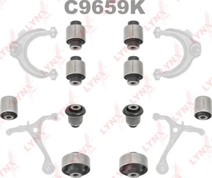 LYNXauto C9659K - Bush of Control / Trailing Arm autospares.lv