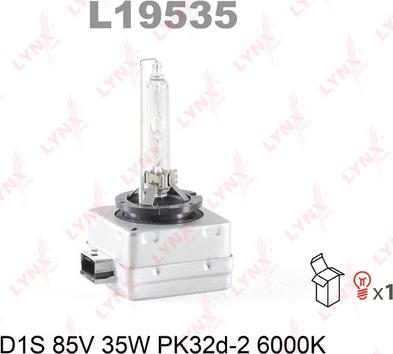 LYNXauto L19535 - Bulb, spotlight autospares.lv