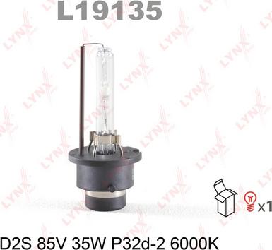 LYNXauto L19135 - Bulb, spotlight autospares.lv