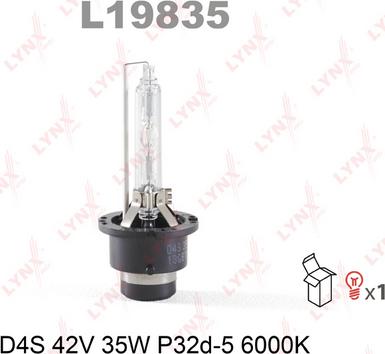LYNXauto L19835 - Bulb, spotlight autospares.lv